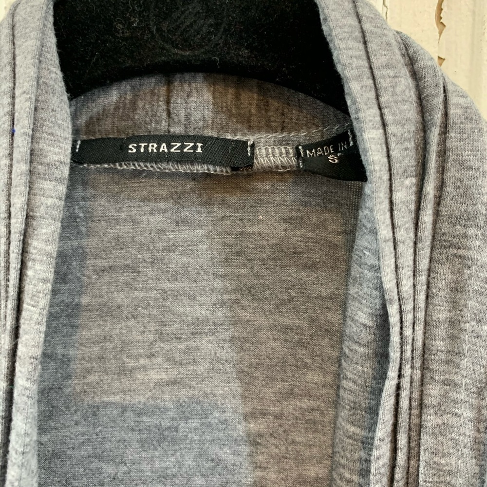 Strazzi Grey Robe with Belt - Picture 4 of 7